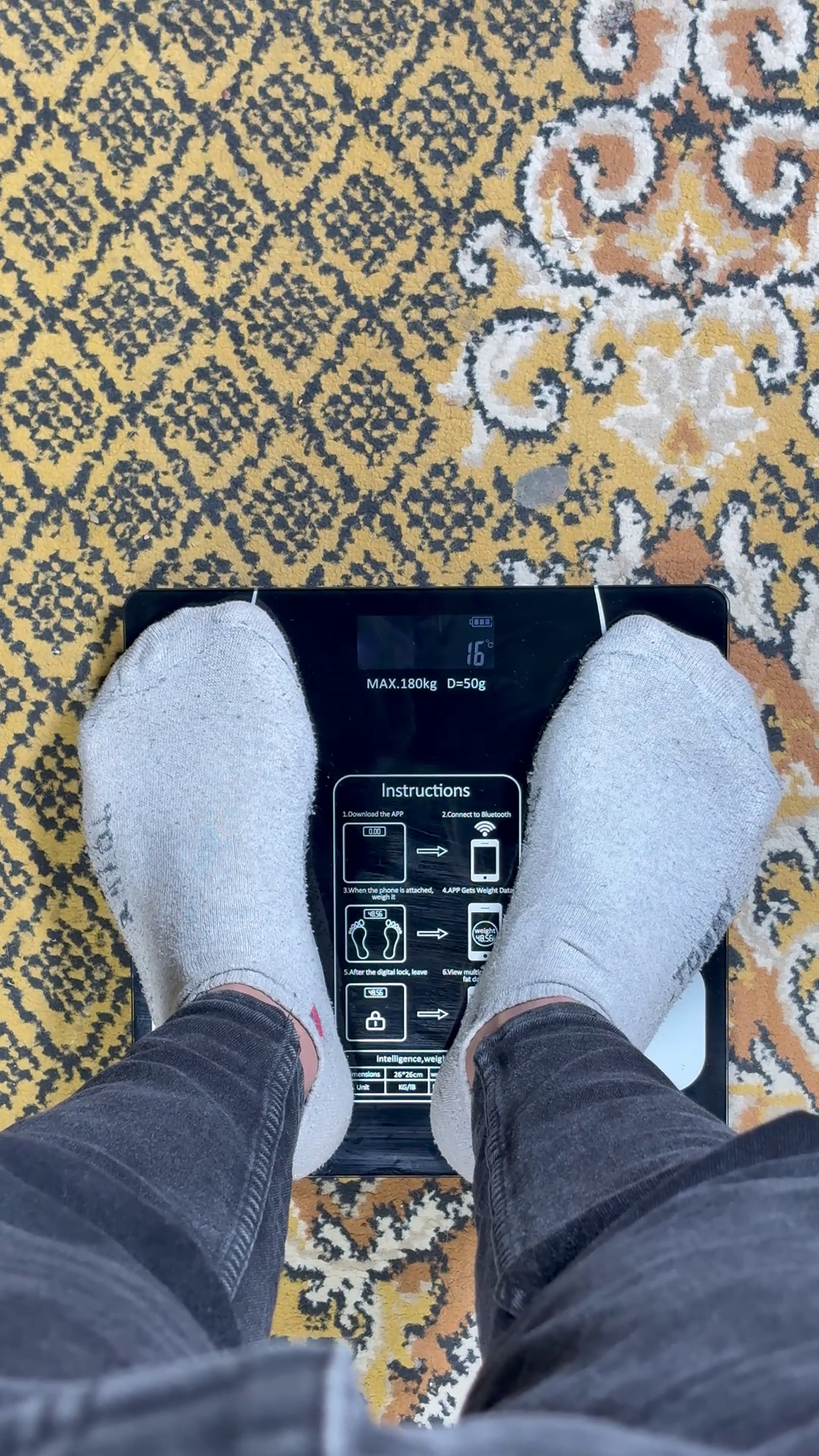 PESE-PERSONNE ELECTRONIQUE PRO™ AVEC APPLICATION MOBILE