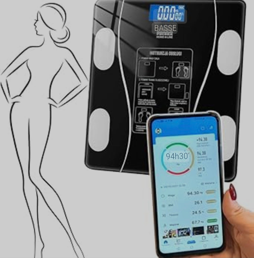 PESE-PERSONNE ELECTRONIQUE PRO™ AVEC APPLICATION MOBILE